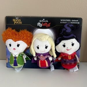 Set of Disney Hocus Pocus Sanderson Sisters Itty Bittys NWT